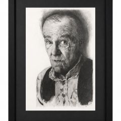 Original Pencil Portrait Drawing 1993