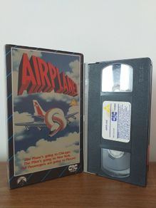 Airplane Video Cassette Tape 1980 CIC Video Pal VHS