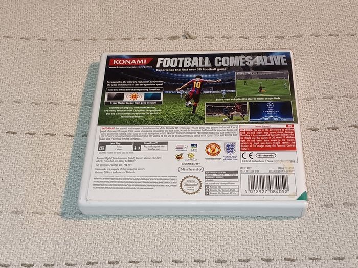 PES 2011  3D Top Nintendo 3DS Game For Sale Here