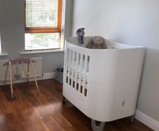Gaia Baby Crib to Cot to Cotbed