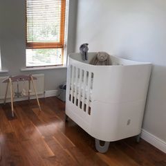 Gaia Baby Crib to Cot to Cotbed