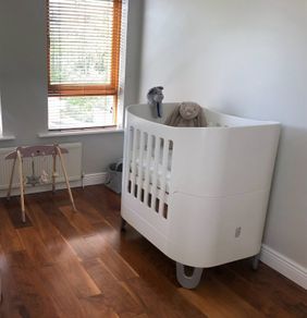 Gaia Baby Crib to Cot to Cotbed