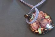 Murano Glass Heart Pendant