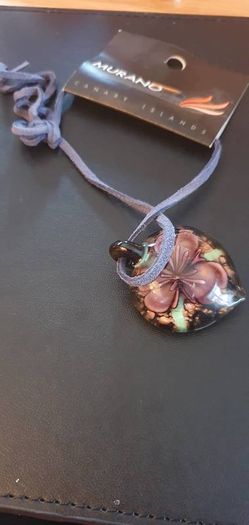 Murano Glass Heart Pendant