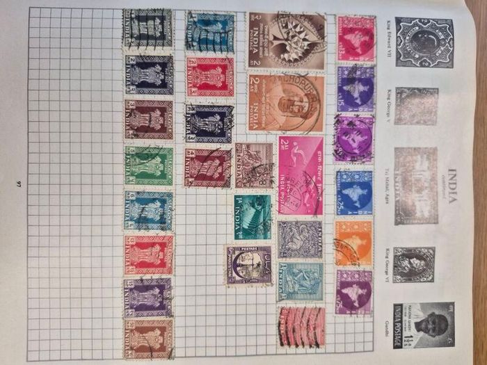 Stamps of the world stanley gibbson album