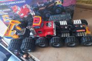 Vintage 80s Monster Machine 16-16 Tomy works great with box