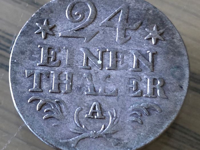 PRUSSIA 1/24 Thaler 1782A Silver