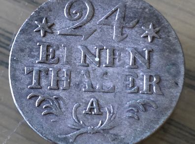 PRUSSIA 1/24 Thaler 1782A Silver