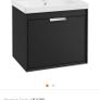 Sonas Wall hung two drawer vanity unit Image 6