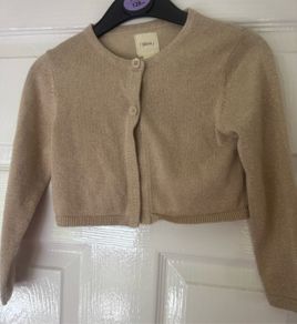 Gold Glitter Cardigan