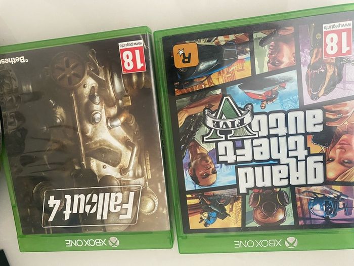 xbox  Play Station with Grand Theft Auto Game
