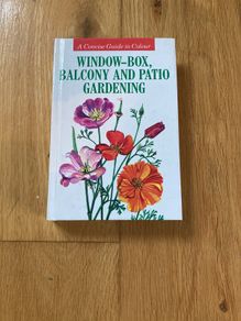 Window box  balcony and patio gardening