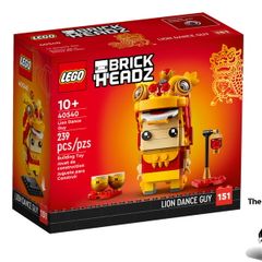 LEGO BrickHeadz Lion Dance Guy Set 40540 Brand New Factory Sealed