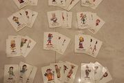 Happy Families playing cards