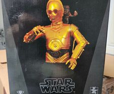 Star Wars C-3PO & Babu Frik 1/6 scale mini-bust