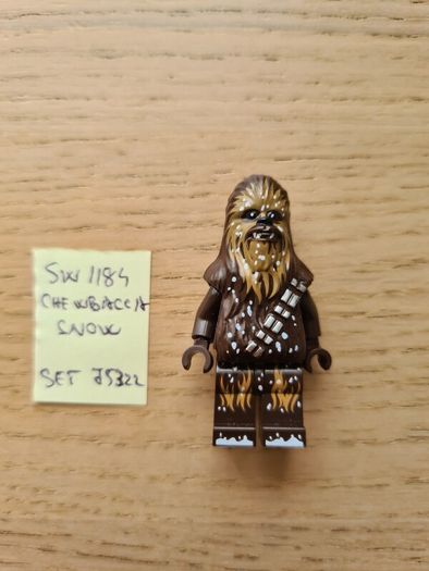 lego sw1184 chewbacca snow, set star wars 75322
