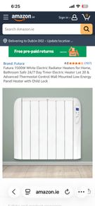 heater wall mounting