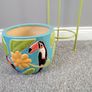 Heavy Ceramic Tropical Plant Pot Image 6
