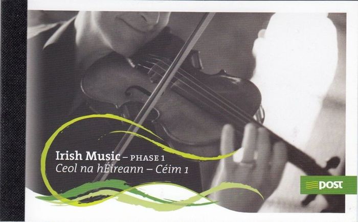 2006 Ireland Irish Music Commemorative Stamps Booklet Mint Never Hinged (MNH). Scans of booklet panes shown.