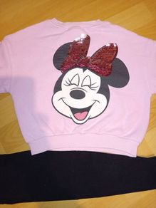 Next Minnie Mouse Jumper & Leggings 12-18 months