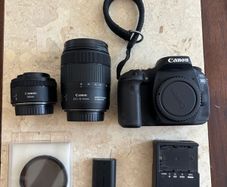 Canon EOS 90D + EF-S 18-135mm IS Nano USM + EF 50mm f/1.8 STM + Variable ND Filter