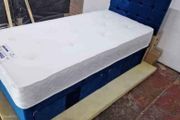 New Divan Beds Instock. All Sizes Available. All Colours Available.. Drawers Option Available. Tufted Memory Foam Mattresses Available