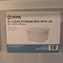 Complete Set of 7 Heavy-Duty Clear Plastic Storage Boxes (9L to 80L) Image 6