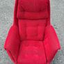 Mid-century retro vintage swivel armchair c1970 Image 4