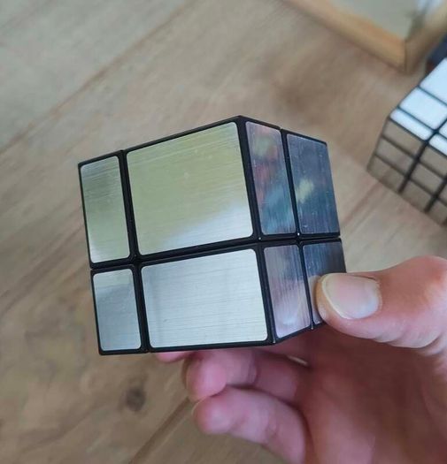 Collection of various puzzle cubes