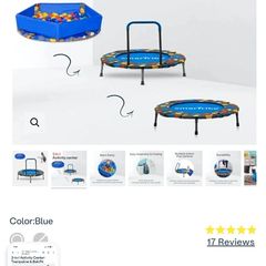 baby trampoline and ball pit  Smartrike brand