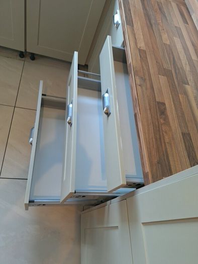 L shaped kitchen