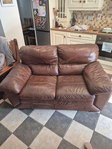 leather couch