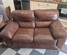 leather couch