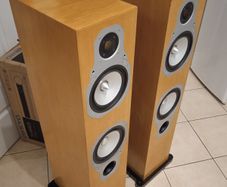 Monitor audio GR20 gold reference stereo hifi audio speakers pair