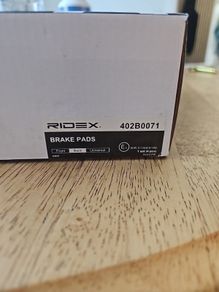 Brand New BMW Service Parts - RIDEX Front & Rear Brake Pads + Oil Filter
