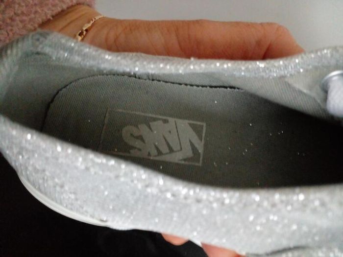 Sparkly Kids Vans UK 10