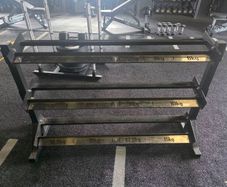 6 x 3 Tier Dumbbell Racks