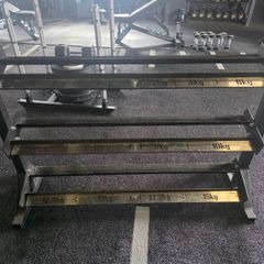 6 x 3 Tier Dumbbell Racks