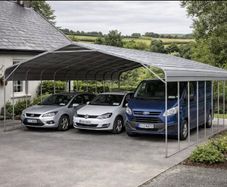 40ft x 20ft Steel Carport Vehicle shelter