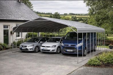 40ft x 20ft Steel Carport Vehicle shelter