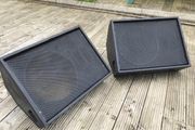 Pair 15" 2-way Stage Monitors