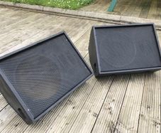 Pair 15" 2-way Stage Monitors