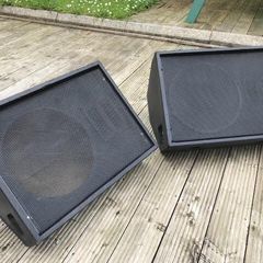 Pair 15" 2-way Stage Monitors