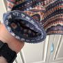 Patagonia Navy Pattern Fleece Men's Medium Image 7