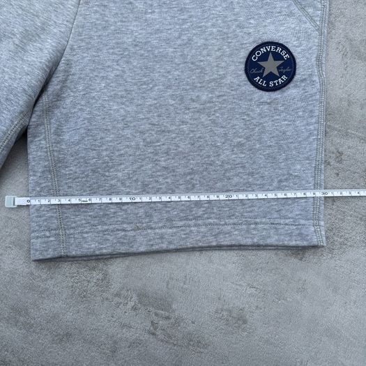 Grey Converse Patch Fleece Shorts