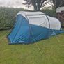 4-person camping tent, Arpenaz 4.1, Fresh & Black Decathlon Image 2
