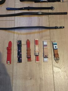 Fossil ladies and gents bracelets and watch straps leather