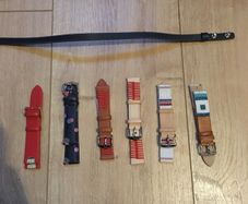 Fossil ladies and gents bracelets and watch straps leather