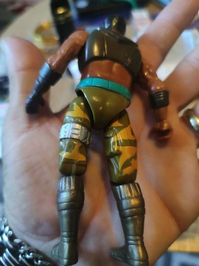 Mattel Vtg 1990 Motu He Man New Adventures Vizar 5.5" Action Figure