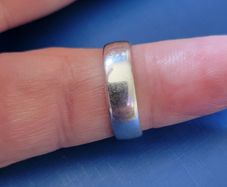 silver ring Irish made
